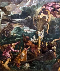 San Marco rettet einen Bock während eines Schiffbruchs